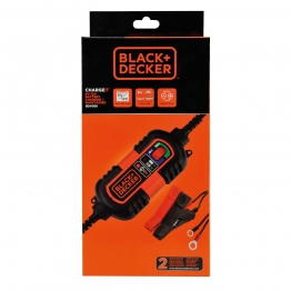 BLACK+DECKER BDV090 Carica Batteria e Mantenitore di Carica, 6 V e 12 V