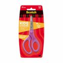 3M Scotch Kids Soft Touch Forbici, Adatte ai Bambini, con Lame in Acciaio Inossidabile e Antiadesivo, Punta Arrotondata e Impugnatura Comfort, Adatte anche per Mancini, Colori Assortiti, 12 cm