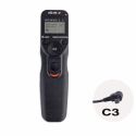 ?Viltrox Time Lapse Intervallometro Timer Remote Control Shutter con C3 Cavo per Canon 1D Serie 5D 5DII 5DIII 7D 10D 20D 40D 50D D30