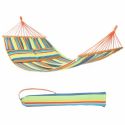 SONGMICS Amaca Dondolo in Tessuto da Campeggio Giardino Portatile Telo 210 x 150 cm Carico Max 300 kg GDC22Q