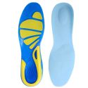 Soumit Solette Gel per Sport S (EU 35-38), Solette Elastico Antishock con Velluto Superficie, Solette Antiscivolo per Protezione e Comfort I Piedi Tutto Il Giorno, Solette Antiodore per Correre Basket