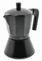 Jata Hogar Caffettiera Italiana Full Induction, Alluminio, Nero, 14,5�x 12�x 20.3�cm