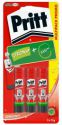 Pritt, 1444997, Colla Stick, 11g, 3 pezzi