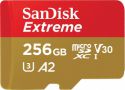 SanDisk Extreme Scheda di Memoria microSDXC da 256 GB e Adattatore SD con App Performance A2 e Rescue Pro Deluxe, fino a 160 MB/sec, Classe 10, UHS-I, U3, V30