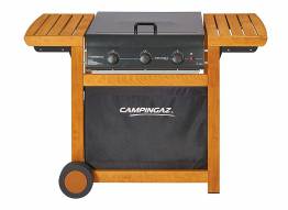 Campingaz Barbecue Gas Adelaide 3 Woody DualGas, Grill Barbecue a Gas a 3...